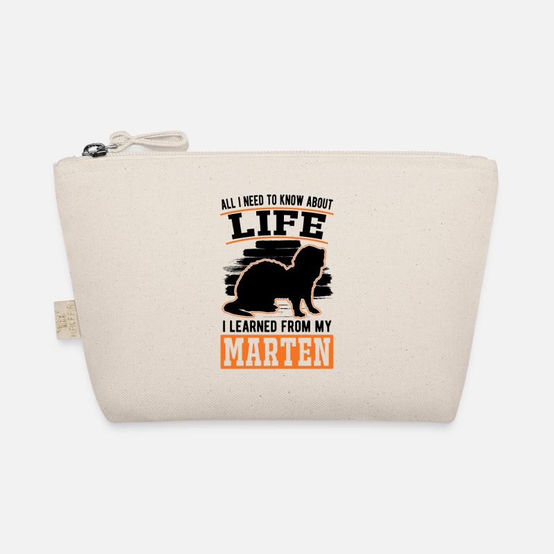 Marder Geschenk Nerz Dachs Baummarder Bio-Täschchen