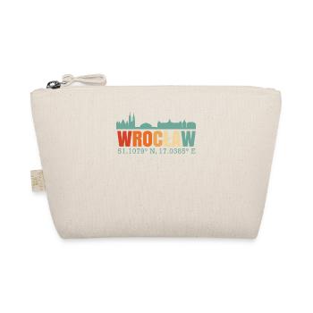 Wroclaw Poland Skyline - Organic Pouch - nature - Front