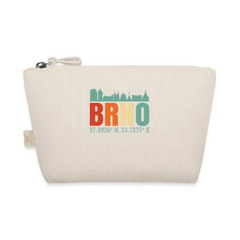 Brno Czech Republic Skyline - Organic Pouch - nature - Front