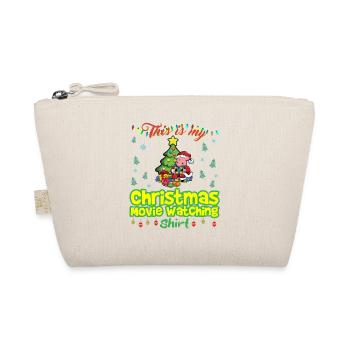Ceci est ma chemise de film de Noël - Trousse biologique - nature - Devant