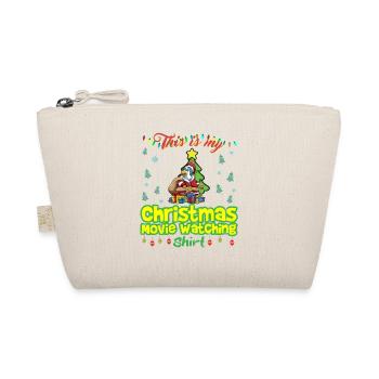 Ceci est ma chemise de film de Noël - Trousse biologique - nature - Devant