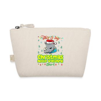 Ceci est ma chemise de film de Noël - Trousse biologique - nature - Devant