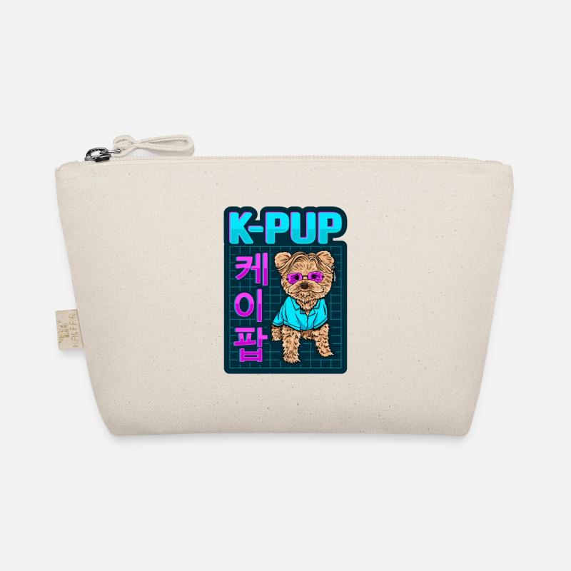 K Pop Dog Designs pour un fan de pop coréenne Trousse biologique