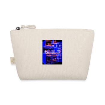 Kitchen Retro Vintage Blueprint Cook Cooking Cook - Organic Pouch - nature - Front
