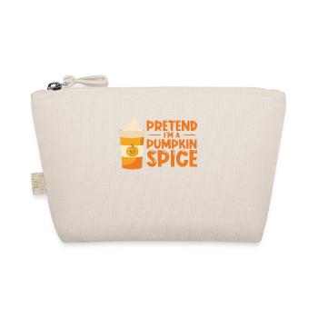 Pumpkin Spice Latte Halloween Costume Café Lover - Trousse biologique - nature - Devant