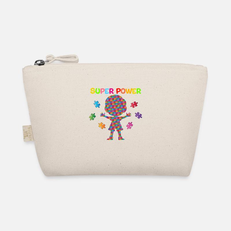 Autism, Superpowers Autism, Super Power Organic Pouch