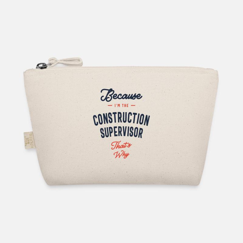 Construction Supervisor Job Occupation Organic Pouch