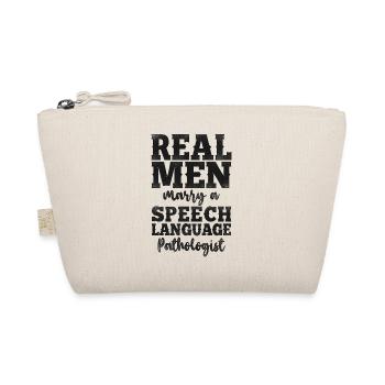 Speech Therapist Therapy Assistant - Organic Pouch - nature - Front
