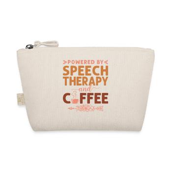 Speech Therapist Therapy Assistant - Organic Pouch - nature - Front