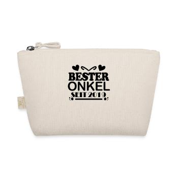Bester Onkel seit 2019 - Bio-Täschchen - Natur - Vorne