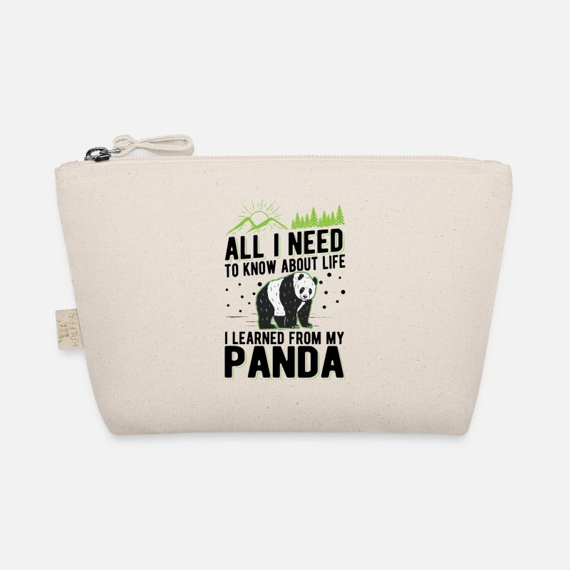 Panda Cadeau Bambou Panda Ours Trousse biologique