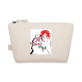 Haruno Japanese Cherry Blossom Illustration Japon - Trousse biologique - nature - Devant