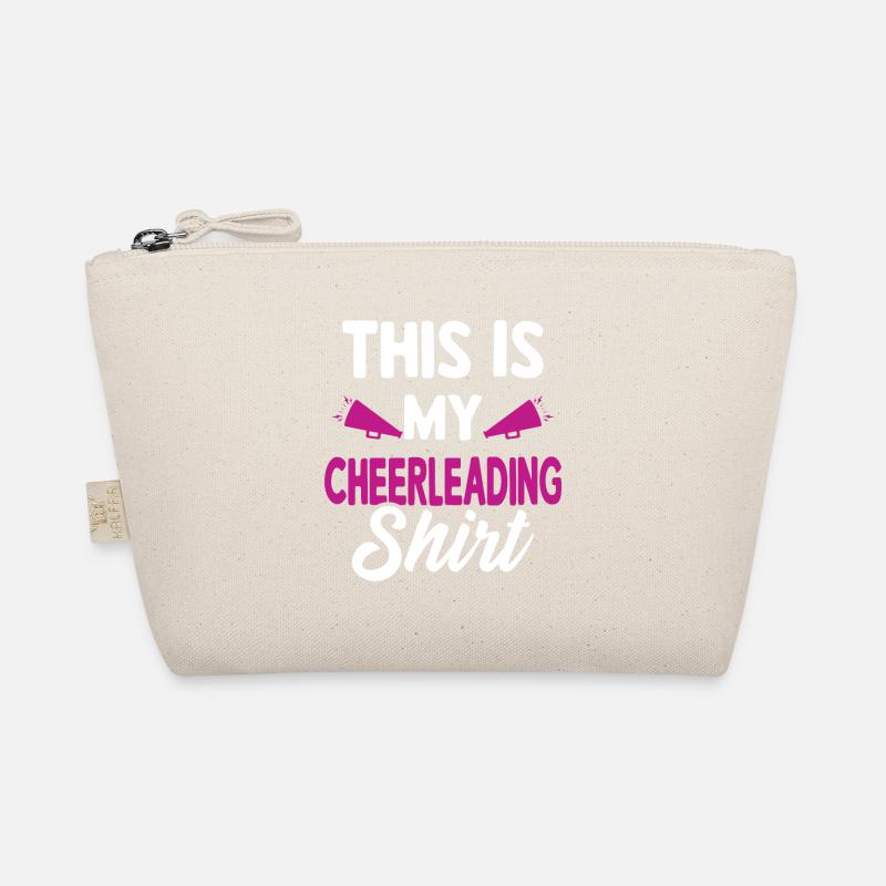 This is my cheerleading shirt Organic Pouch