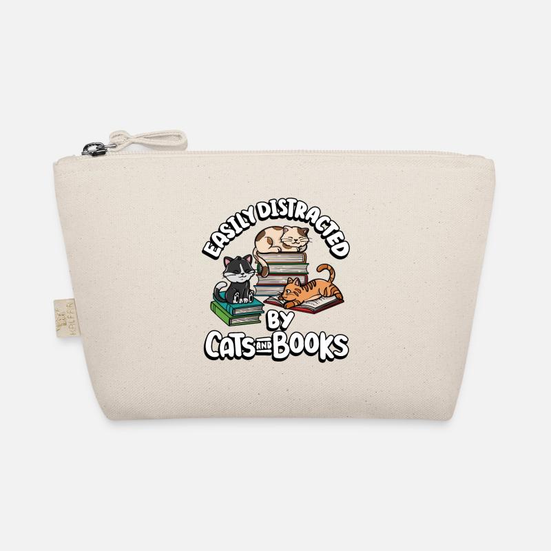Book is good Cat does it better | Organic Pouch