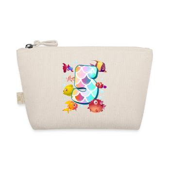5e anniversaire | Rainbow Fish Anniversaire | - Trousse biologique - nature - Devant