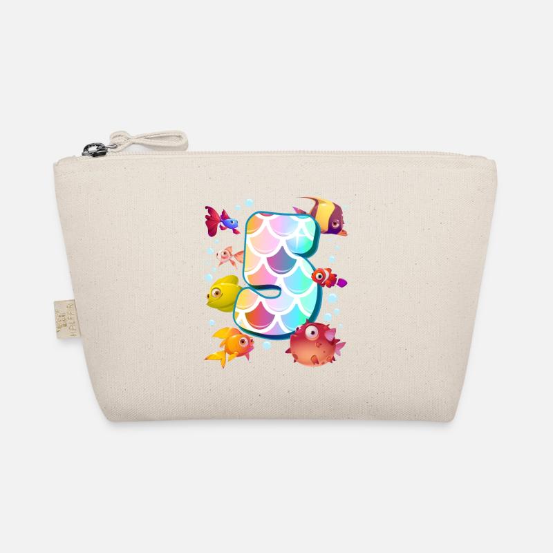 5. Geburtstag | Regenbogenfisch Geburtstag | Bio-Täschchen