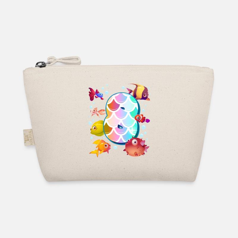 8. Geburtstag | Regenbogenfisch Geburtstag | Bio-Täschchen