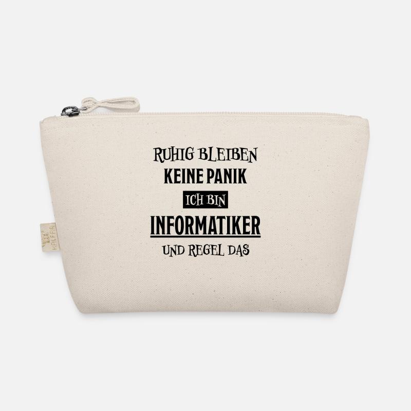 Informatiker Lustig Spruch Programmierer Geschenk Bio-Täschchen