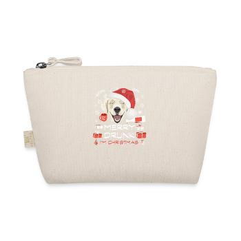 Golden Retriever Weihnachtsmarkt - Bio-Täschchen - Natur - Vorne