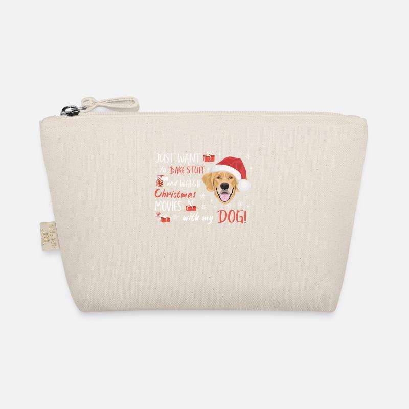 Golden Retriever Joyeux Noël Trousse biologique