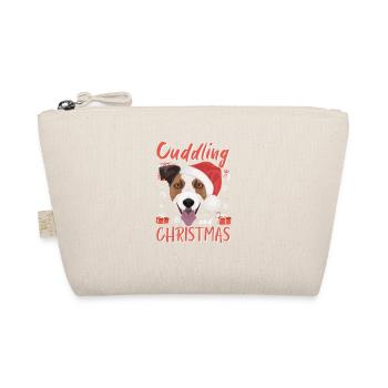 Jack Russell Terrier Merry Christmas - Organic Pouch - nature - Front