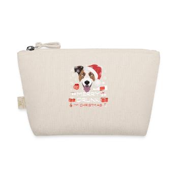 Jack Russell Terrier Christmas Market - Organic Pouch - nature - Front