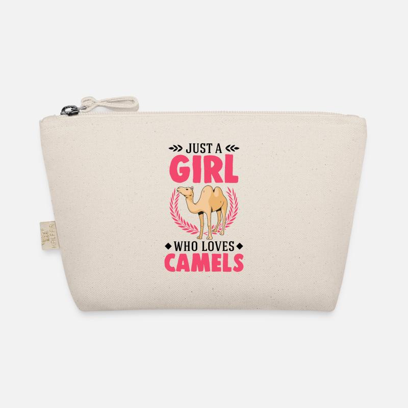 Kamel Mädchen Dromedar Ägypten Großkamel Bio-Täschchen