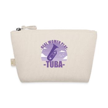 Tuba Instrument Musicien Fille Cadeau - Trousse biologique - nature - Devant