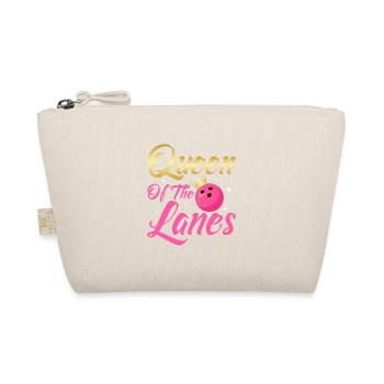 Queen Of The Lanes Team Player StrikeBowling - Organic Pouch - nature - Front