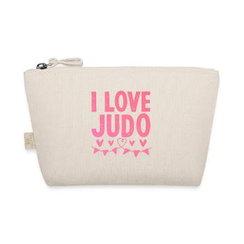 Ich liebe Judo - Bio-Täschchen - Natur - Vorne