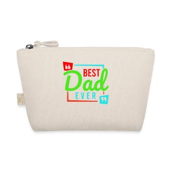 Super Dad, Daddy, Best Daddy Daddy Father's Day - Organic Pouch - nature - Front