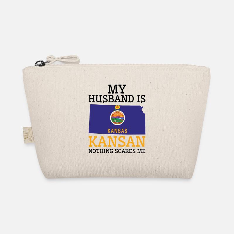 Nichts macht mir Angst Kansan Ehemann Kansas Bio-Täschchen