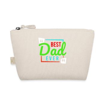 Super Dad, Daddy, Best Daddy Daddy Father's Day - Organic Pouch - nature - Front