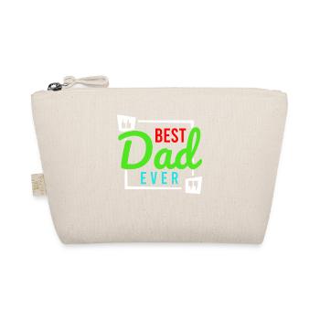 Super Dad, Daddy, Best Daddy Daddy Father's Day - Organic Pouch - nature - Front