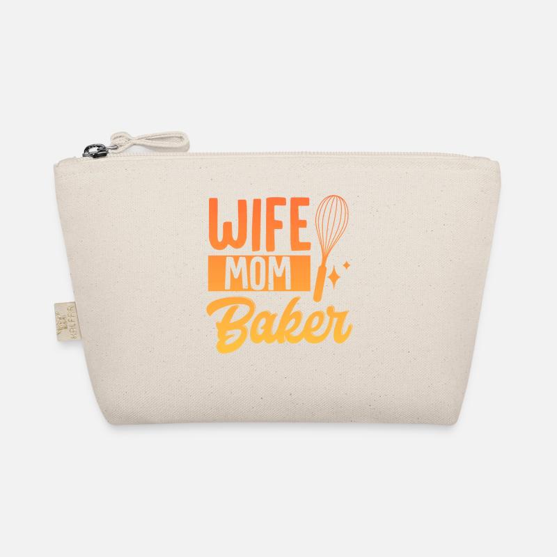 Baker Mama Mother Baking Wife Mama Baker Mutt Organic Pouch