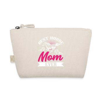 Best Horse Mom Ever Mutter Reiten Mother's Day - Bio-Täschchen - Natur - Vorne