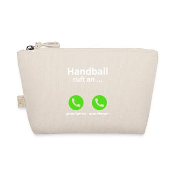 Handball ruft an - annehmen oder annehmen? - Bio-Täschchen - Natur - Vorne