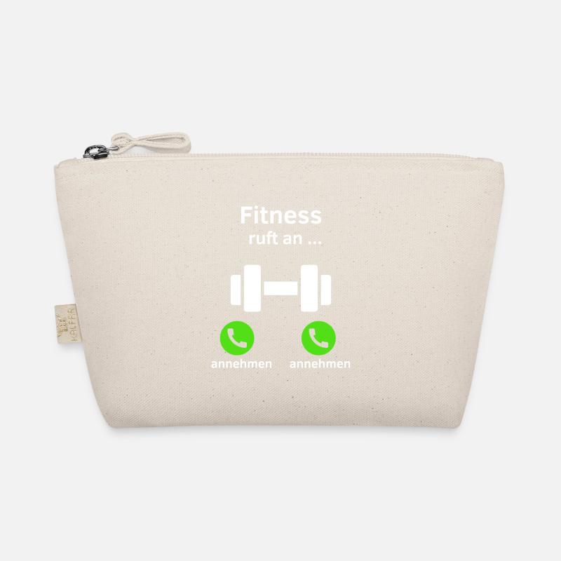 Fitness ruft an - annehmen oder annehmen? Bio-Täschchen