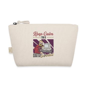 Keep calm, I'm a data scientist - Organic Pouch - nature - Front