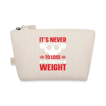 It's never too late to lose that weight - Organic Pouch - nature - Front