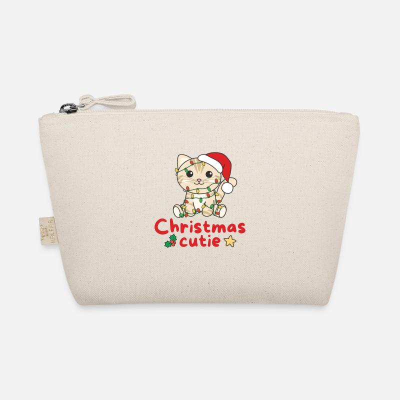 Chat de Noël Chats Mignon de Noël Trousse biologique