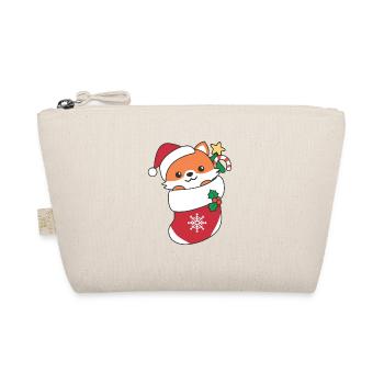 Renard Noël Neige Hiver Animaux Renard - Trousse biologique - nature - Devant