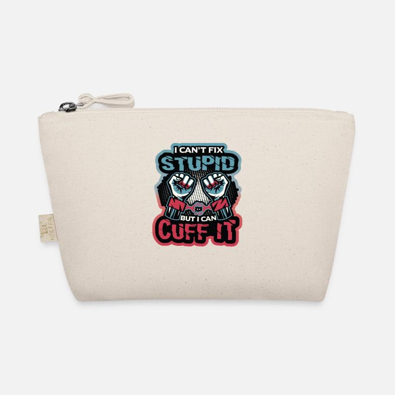 I can't fix stupidity Organic Pouch