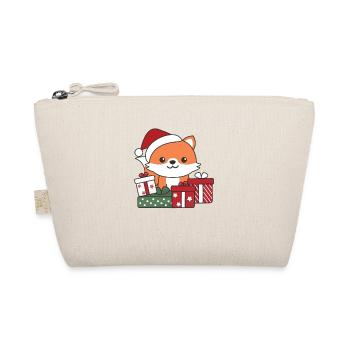 Renard cadeau de Noël animaux d’hiver renard - Trousse biologique - nature - Devant