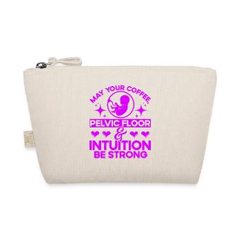 Obstetrician Doula Midwife Gift - Organic Pouch - nature - Front