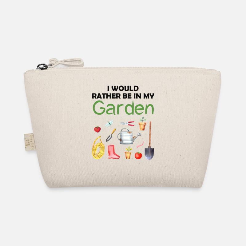 Garten Lustiger Spruch Hobbygärtner Geschenkidee Bio-Täschchen