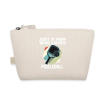 Just A Mom Who Loves Pickleball - Bio-Täschchen - Natur - Vorne