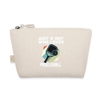 Juste un garçon qui aime le pickleball - Trousse biologique - nature - Devant