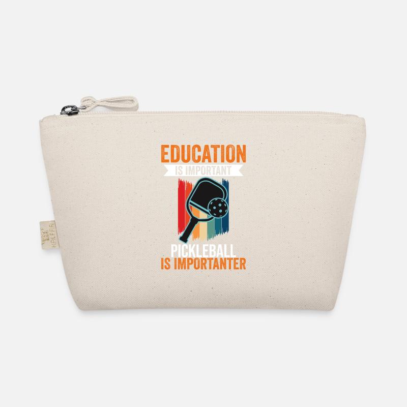 Education Is Important Pickleball Is More Bio-Täschchen