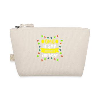 OMG It's My Husband's Birthday, BBQ Party In Garde - Organic Pouch - nature - Front